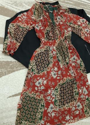 Платье платье zara щифон