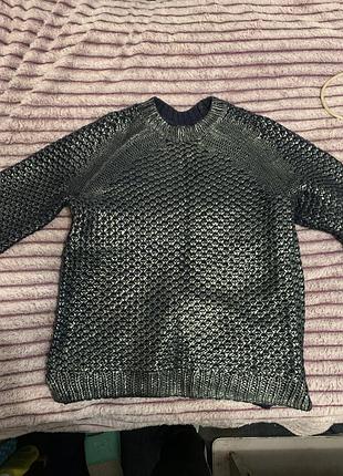 Свитер с напылением