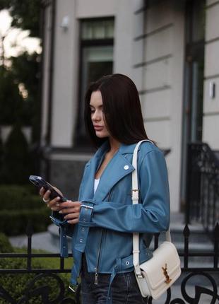Куртка косуха кожанка