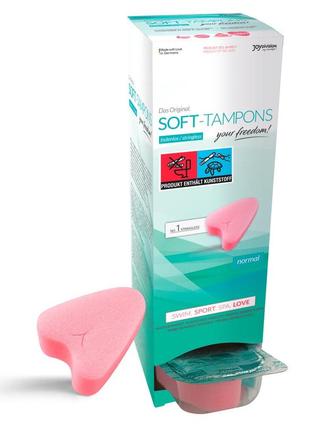 Тампони для сексу soft-tampons normal 10 шт