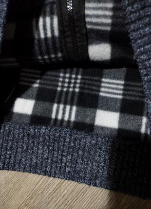 Мужской свитер на молнии / кофта / джемпер на флисе / мужская одежда / tom hagan / свитшот