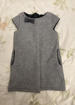 Теплый сарафан на девочку next 4 года