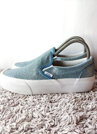 Блискучі кеди vans венс розмір 38 устілка 24 см оригінал