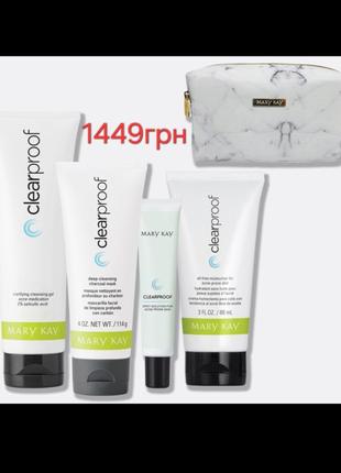 Набір для догляду за проблемною шкірою clear proof