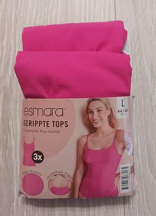 Женская майка в рубчик esmara