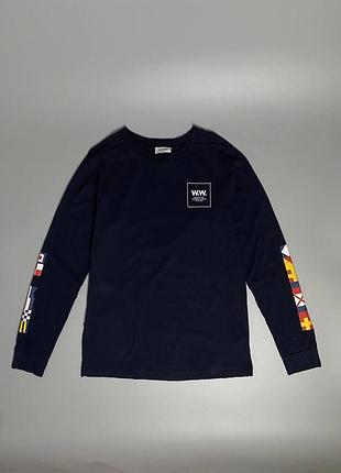 Лонгслив кофта оригинал wood wood original long sleeve стильный
