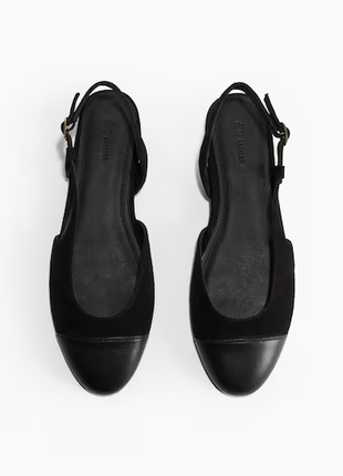 Замшевые балетки h&m 1248683001