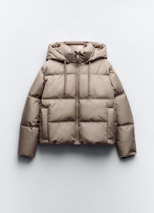 Куртка пуфер zara