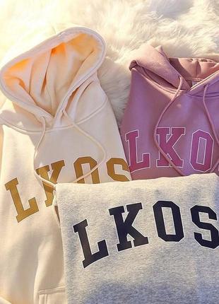 Худі на флісі 😻 oversize 2