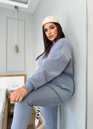 Костюм з кофтою oversize та джоггерами