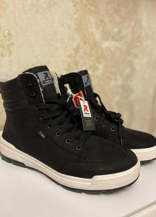 Мужские зимние ботинки rieker