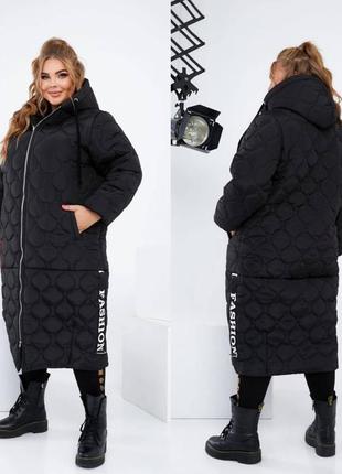 Пальто, зимове❄️ 
колір: чорний, пляшка, какао