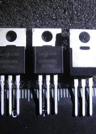 Оригинальный igbt транзистор crg15t60a83l g15t60a83l для инверторов и бесперебойников