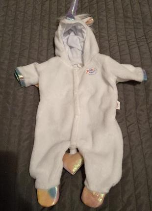 Одежда для куклы baby born