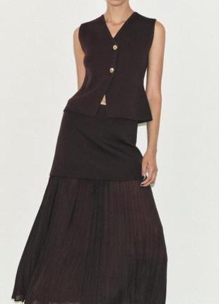 Стильні чоботи zara високі бордові у стилі кітен хід zara зара