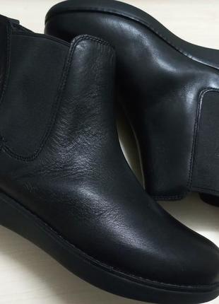 Ботинки сапоги осень-весна кожа жен.39р.fitflop индонезии