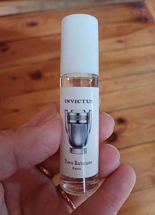 Масляні парфуми invictus paco rabanne чоловічі, парфуми роликові 10 мл