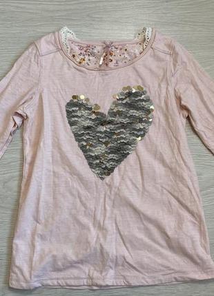 Лонгслів для дівчинки next 12 років, стан нового без бірки