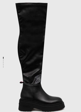 Чоботи tommy jeans tjw over the knee boots1 фото