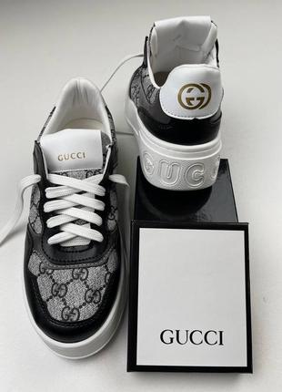 Мужские кроссовки в стиле "gucci"