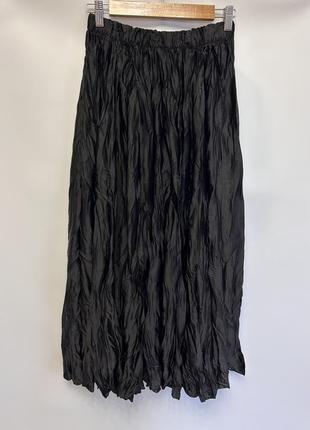 Сатиновая юбка-жатка,италия