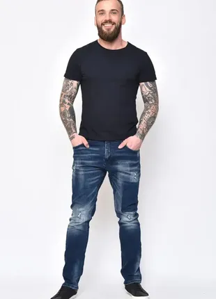 Джинси з потертостями