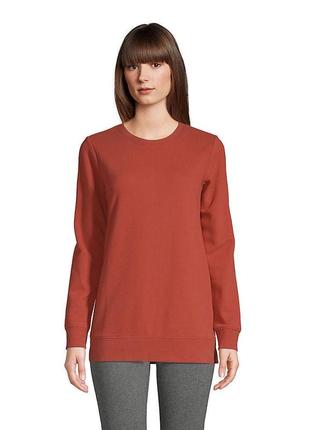 Женская туника с длинным рукавом и круглым вырезом lands’ end