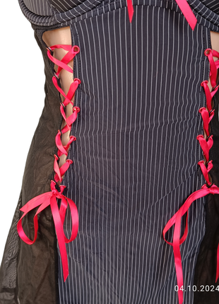 Еротична білизна пеньюар з бюстом