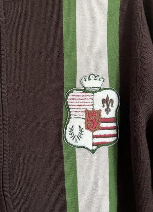 Очень мягкая и теплая шерстяная кофта на замке л cinque