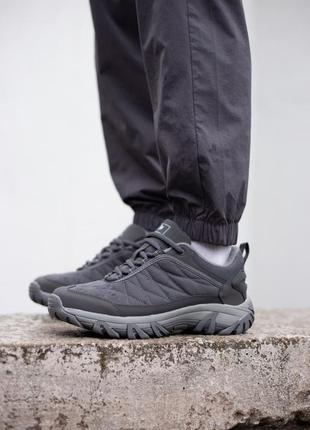 Серые кроссовки merrell ice cap moc 2