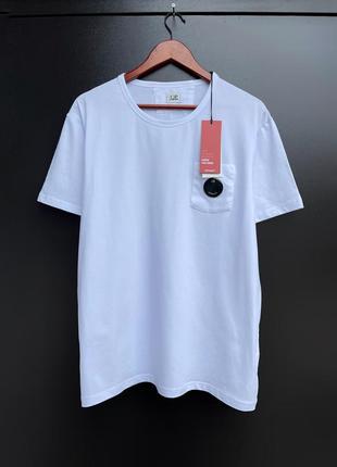 Футболка стрейчева c.p. company з лінзою нова l-xl