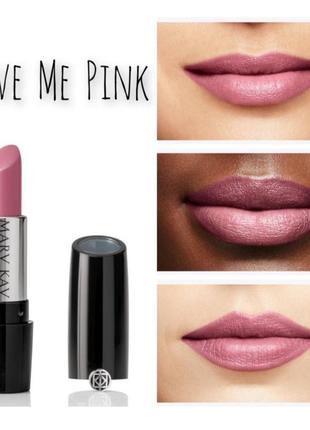 Гелева помада рожеве мереживо love me pink mary kay