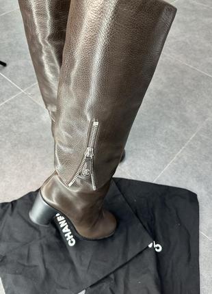 Чоботи chanel belted оригінал