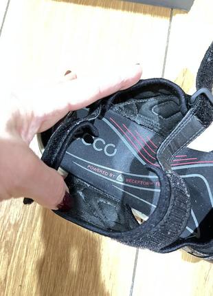 Кожаные босоножки ecco7 фото