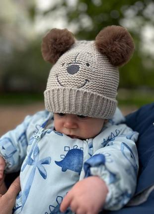Шапочка зимова disney baby at george