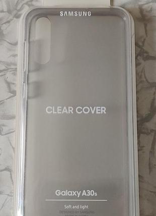 Чохол samsung galaxy a30s clear cover