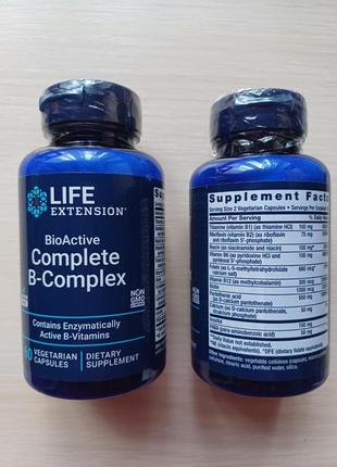 Вітаміни групи в,  60 капсул, life extension usa iherb витамины в