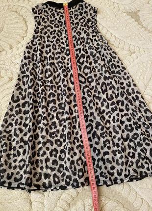 Блуза с леопардовым принтом5 фото