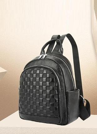 Женский городской кожаный рюкзак (1369)