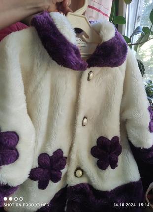 Лёгкая курточка на принцессу 1,5-2 года