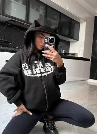 Худи oversize женское