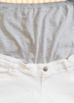 Белые джинсы для беременных. mamalicious5 фото