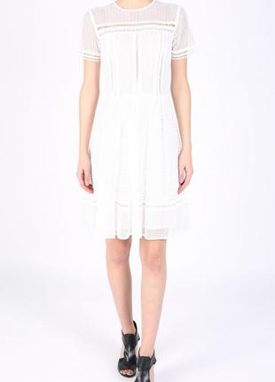 Белое кружевное платье от michael kors2 фото