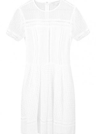 Белое кружевное платье от michael kors3 фото