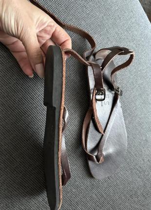 Иінімалізм грецькі сандалі босоніжки натуральна шкіра ges handmade cos massimo dutti the row7 фото