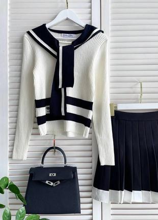 Свитер брендовый в стиле dior