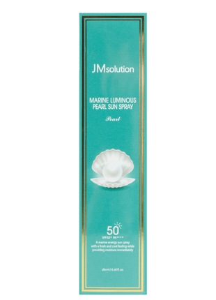 Сонцезахисний спрей для обличчя jmsolution marine luminous pearl sun spray pearl spf50+ pa++++