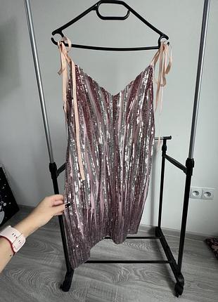 Платье с пайетками sonya scandal