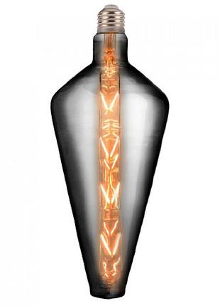 Светодиодная лампа filament paradox-xl 8w е27 titanium