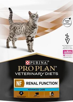 Сухий дієтичний корм pro plan  nf renal function для дорослих котів при хронічній хворобі нирок 350 г